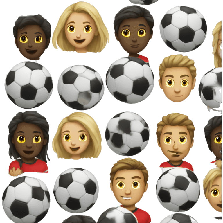 play soccer emoji