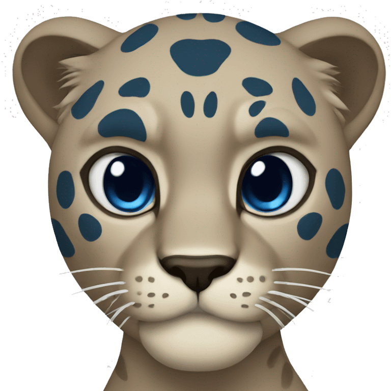 Blue panther emoji