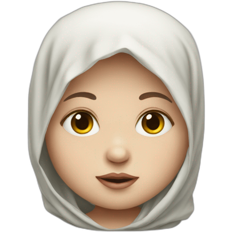 pale palestinian baby emoji