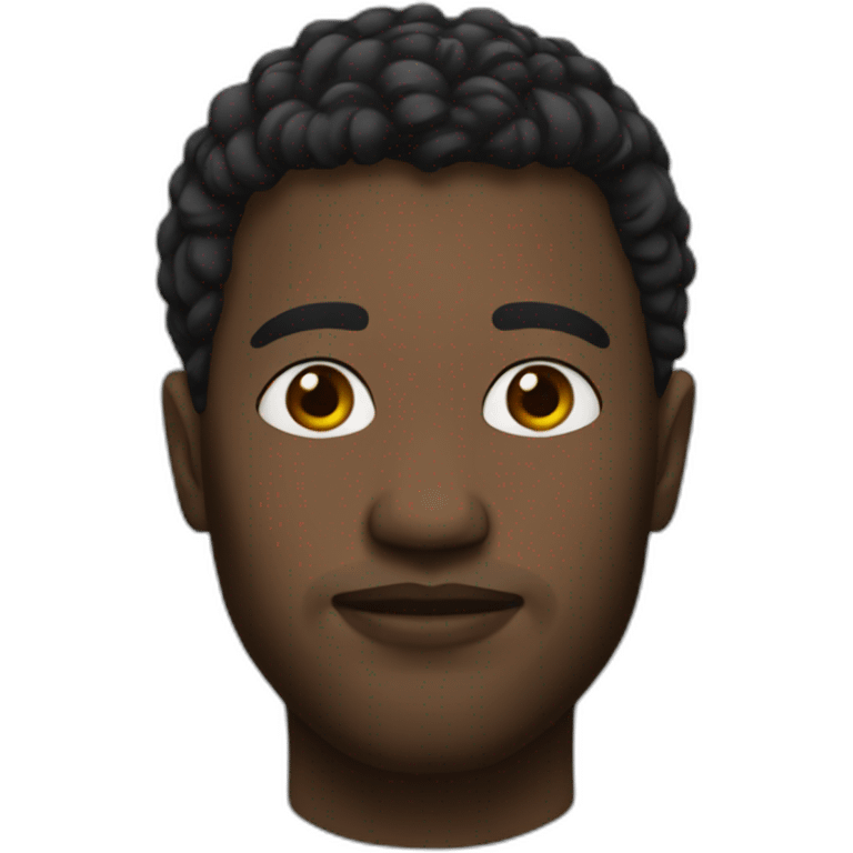 uknown person realistic style emoji