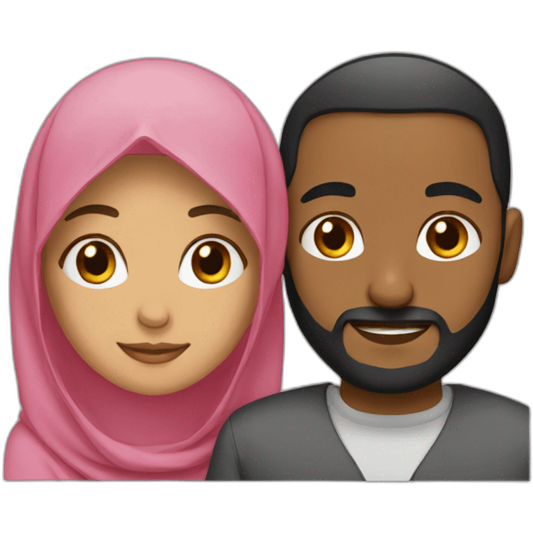 Muslim couple emoji