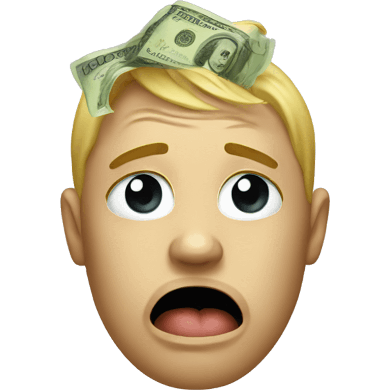 crying money emoji