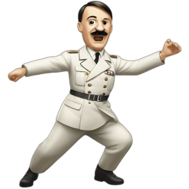 Adolf Hitler qui dance emoji