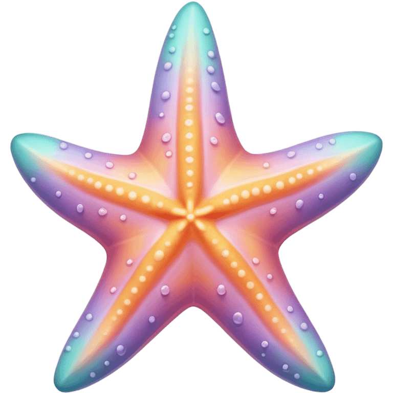 Pastel starfish  emoji