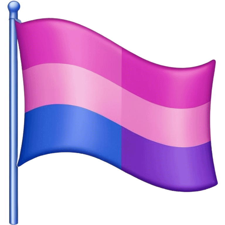 bisexual flag emoji