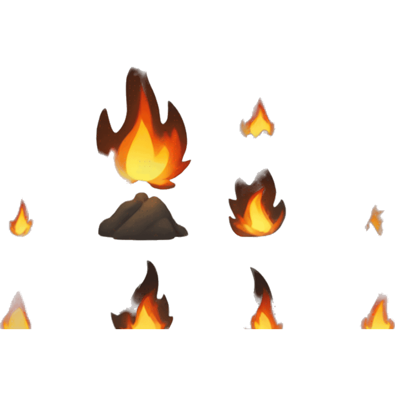 Fire presentation emoji