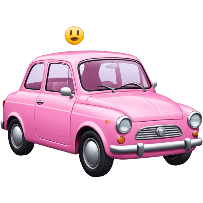 Pink car emoji