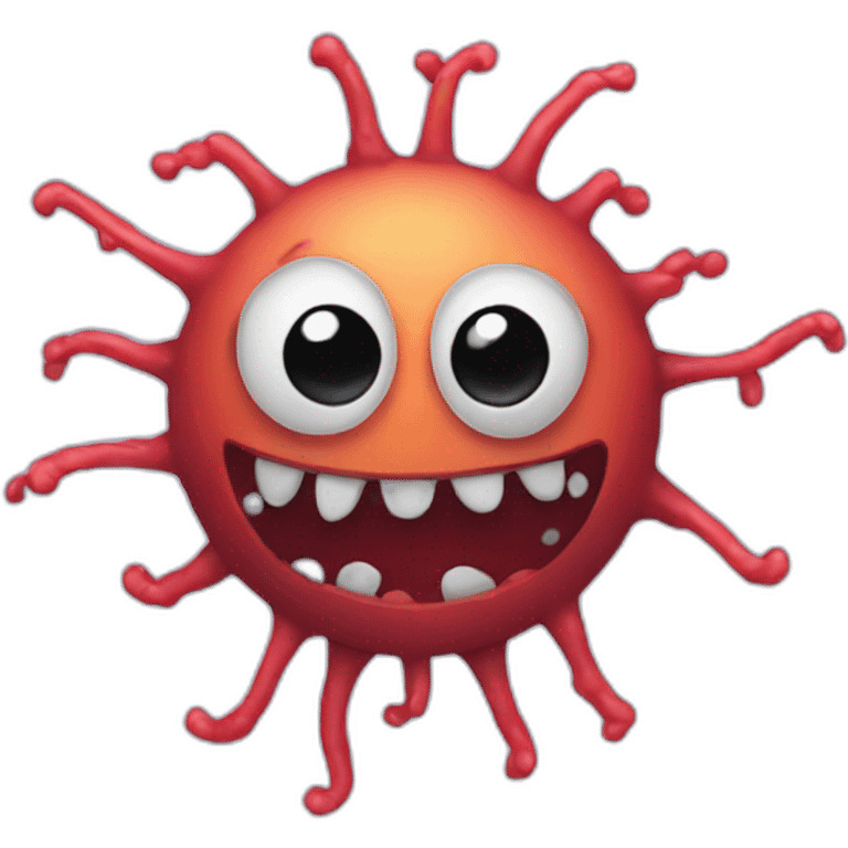 a virus emoji