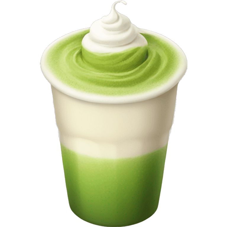 Matcha latte emoji