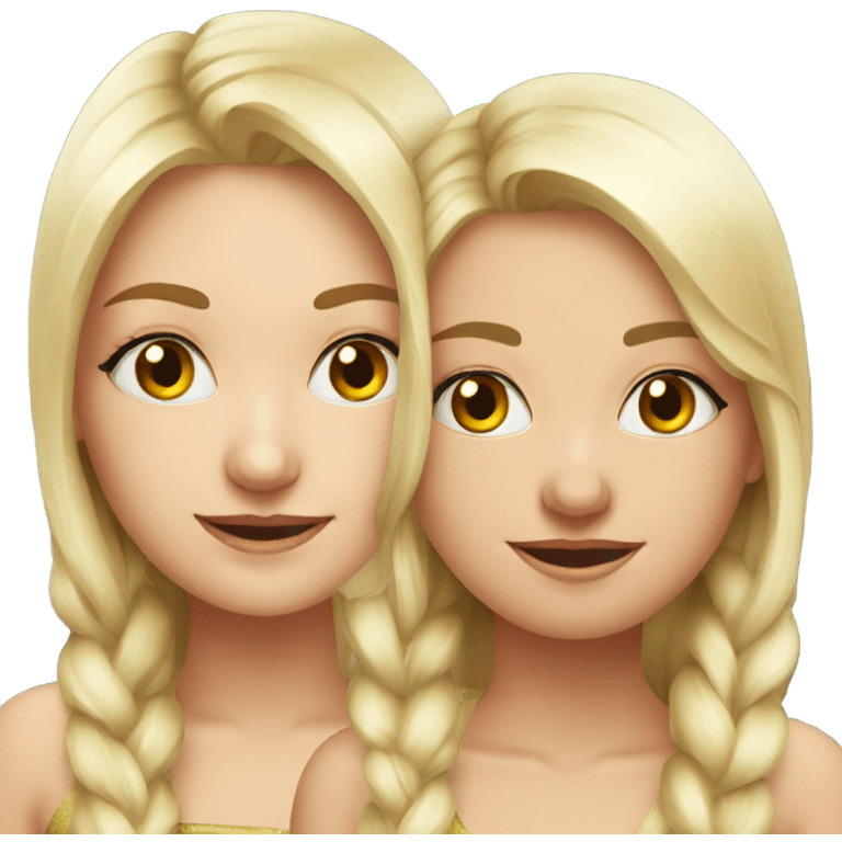 russian-duo-girls-best-friends emoji