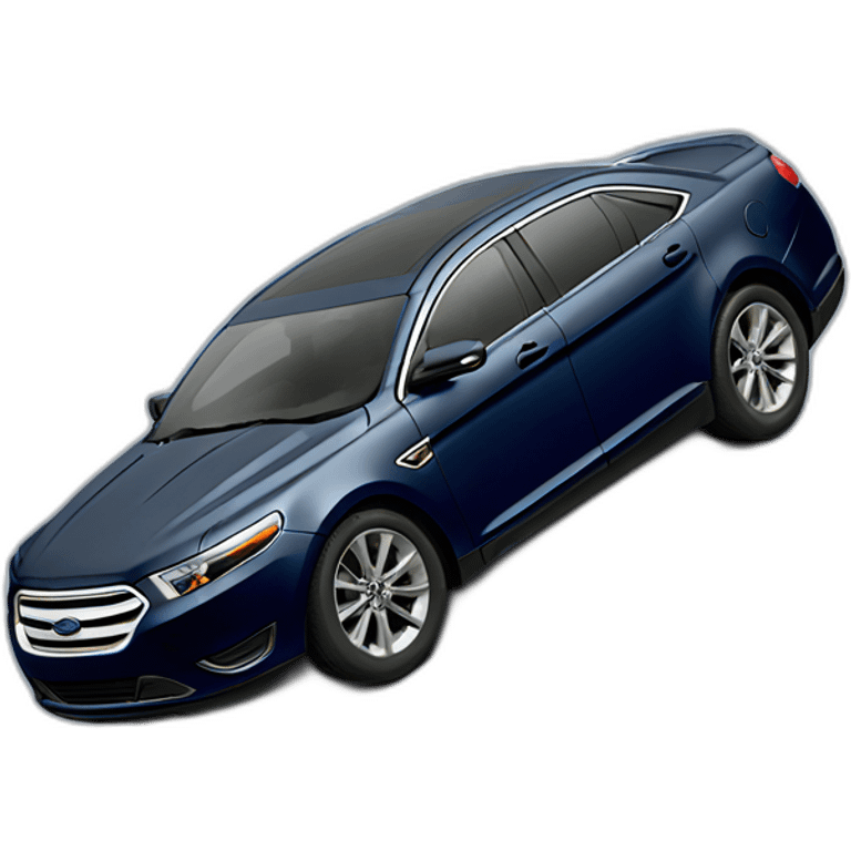 ford Taurus 2017 navy color emoji