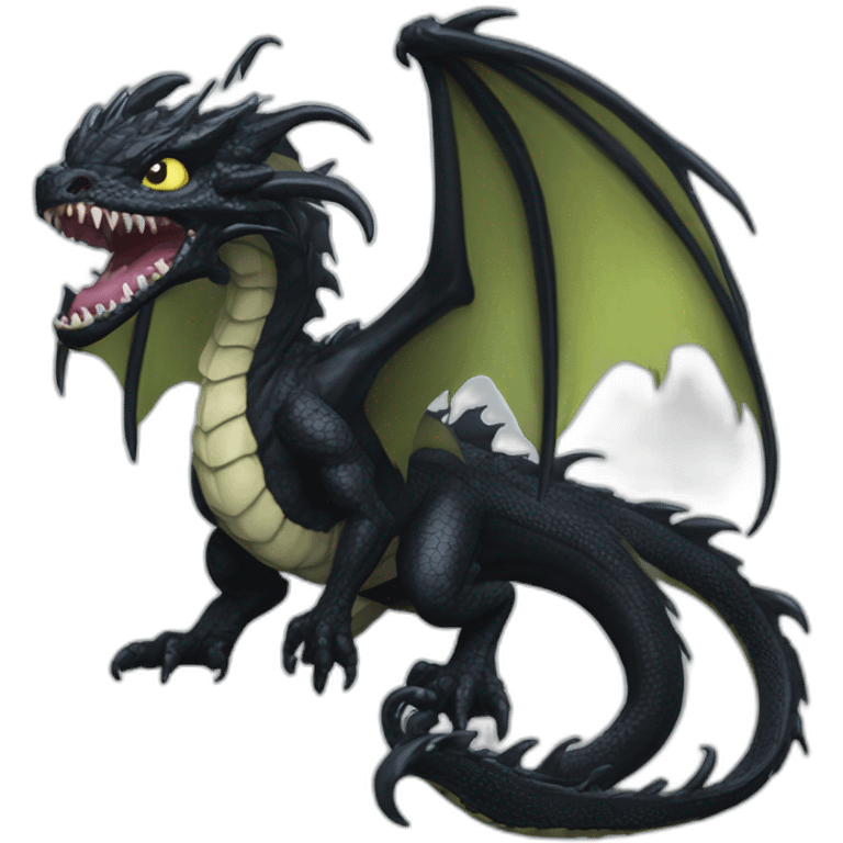 venom symbiont dragon emoji