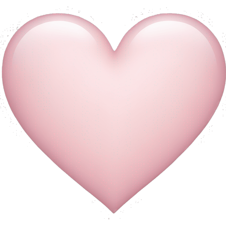 light pink heart emoji