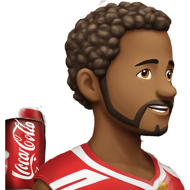 Crea a mi hermano con una coca cola emoji