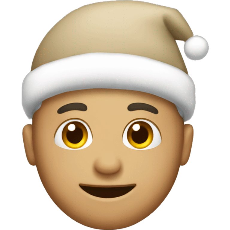 Beige Christmas Emojis emoji