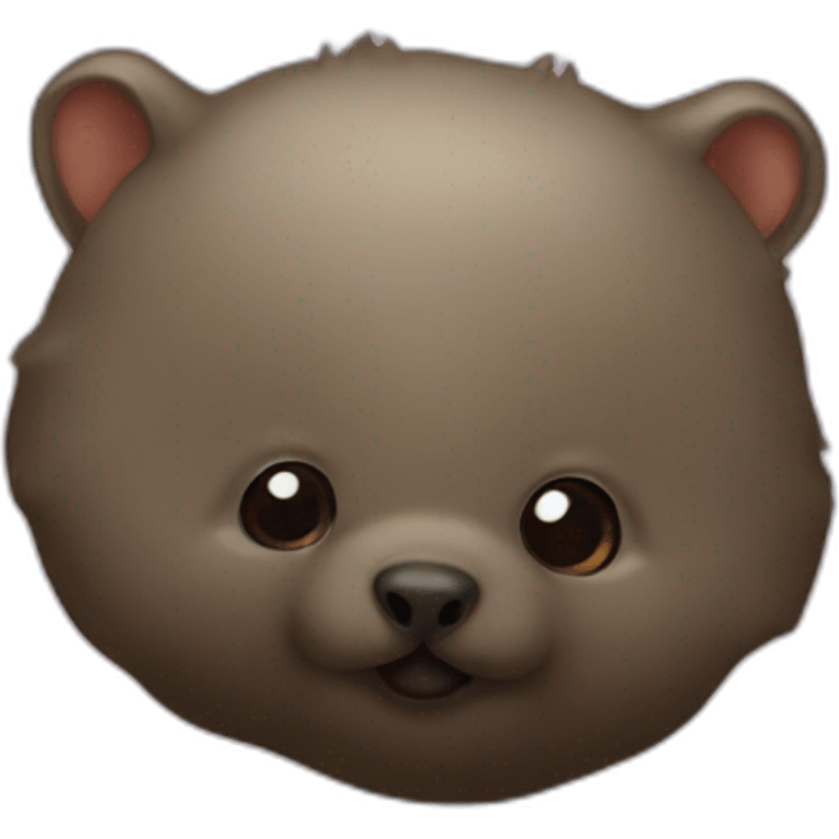 Wombat poo emoji