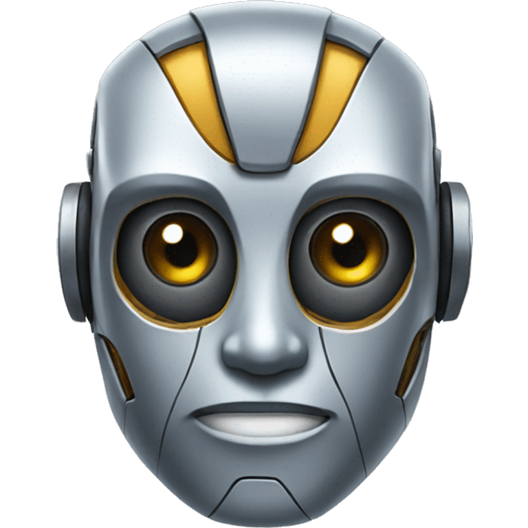 robot face emoji