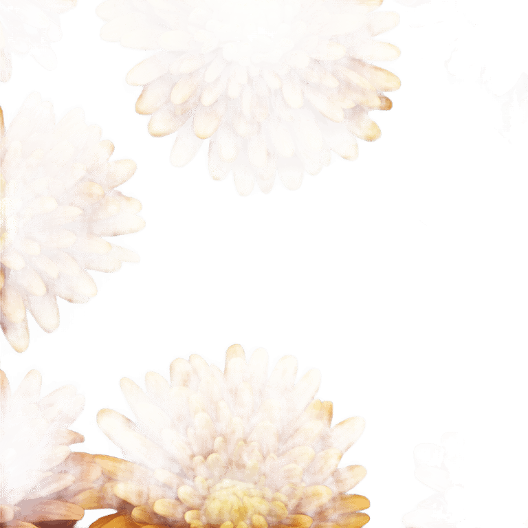 Chrysanthemum  emoji