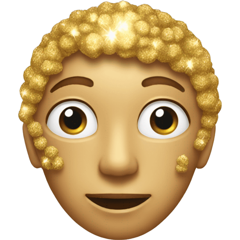 gold sparkle emoji