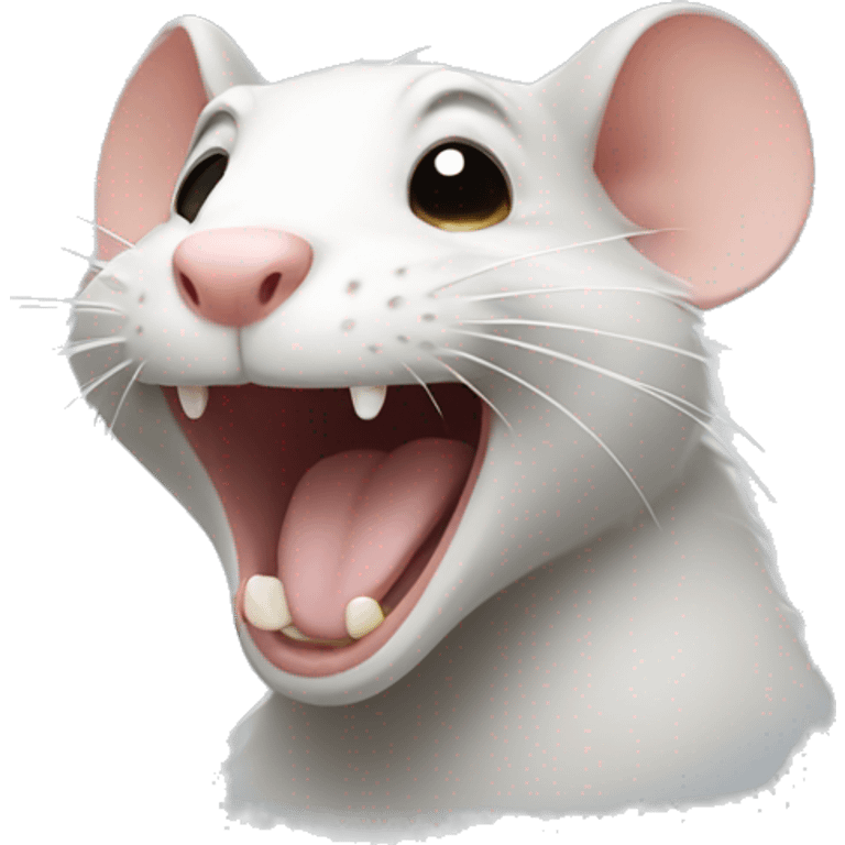 laughing rat emoji