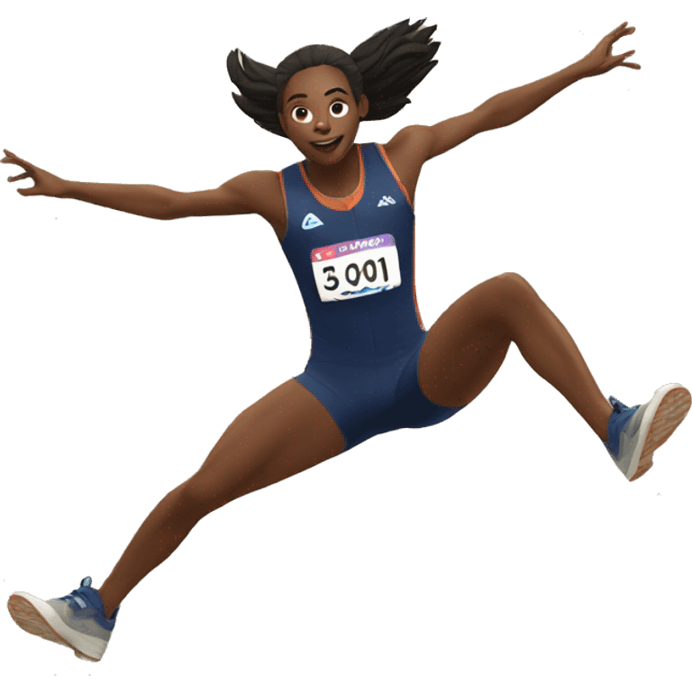 Triple Jump emoji