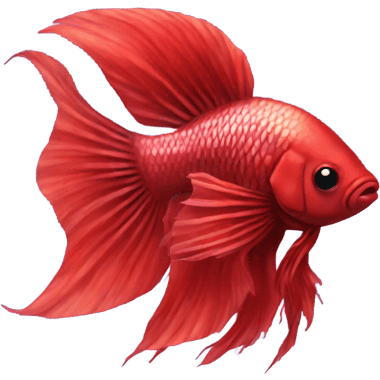 red betta fish emoji