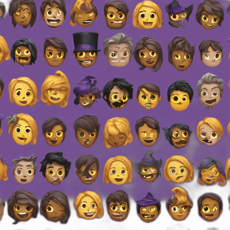 Halloween party emoji