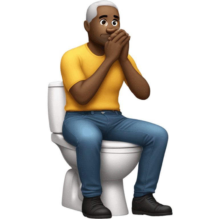 Speaker Johnson on the toilet emoji