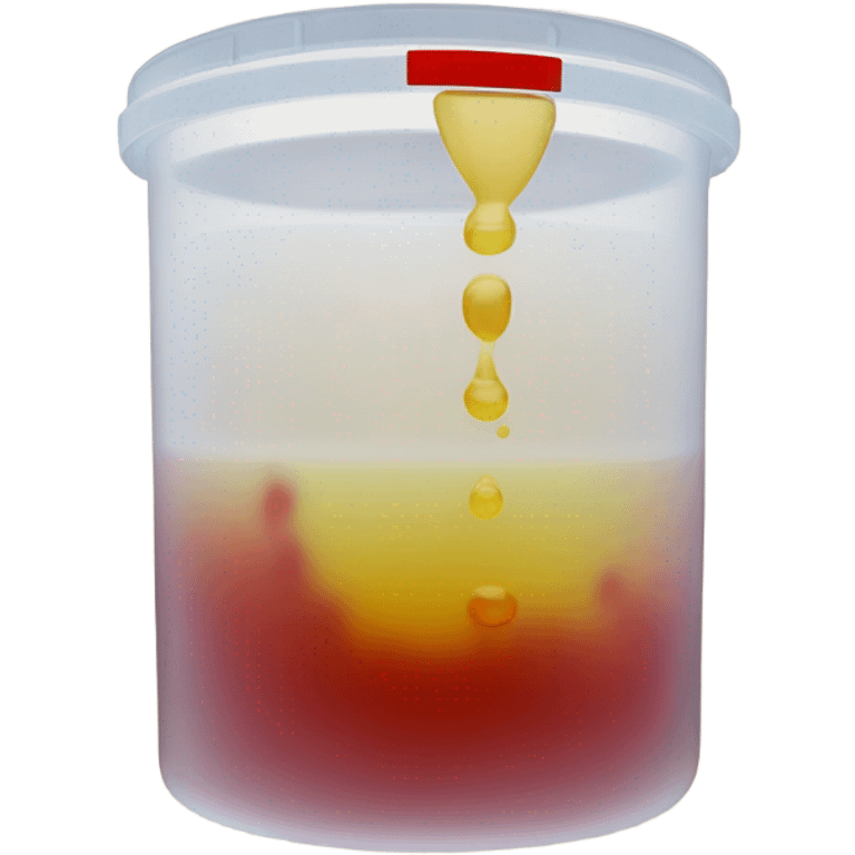 URINE WITH BLOOD emoji