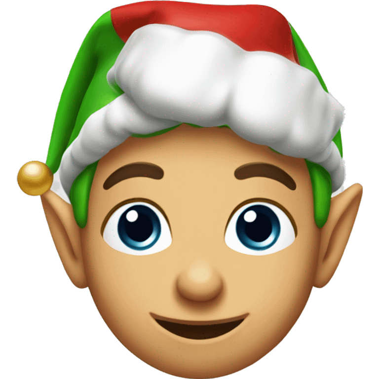 Christmas elf emoji