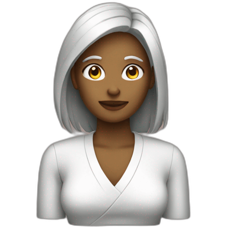 woman making x emoji