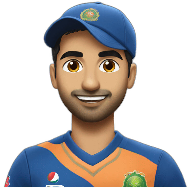 harrdy sandhu AS CRICKETER emoji