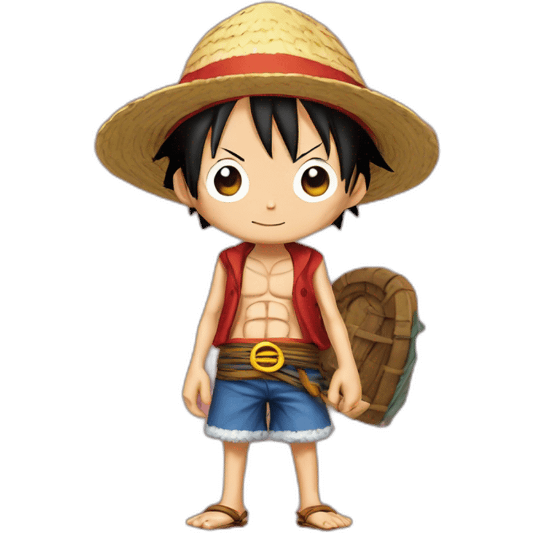 Luffy coeur emoji