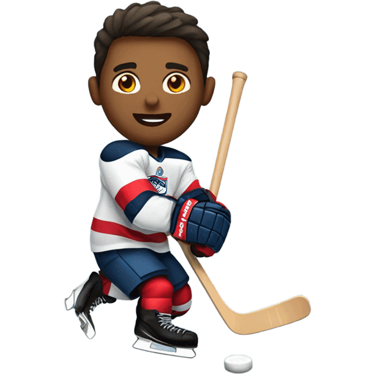 Hockey player  emoji