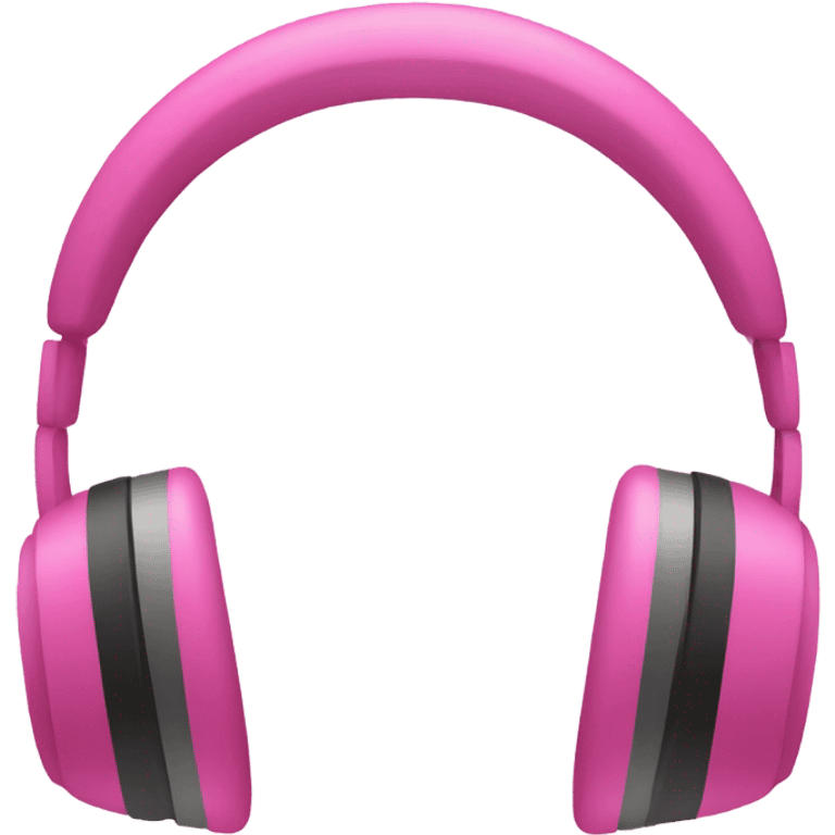 pink headphone emoji