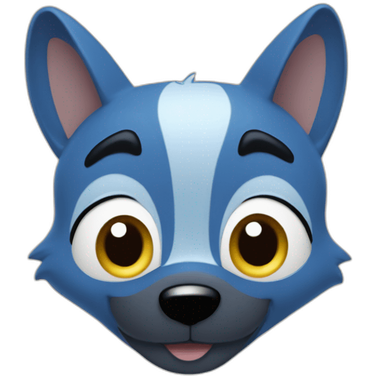 Bluey from disney emoji