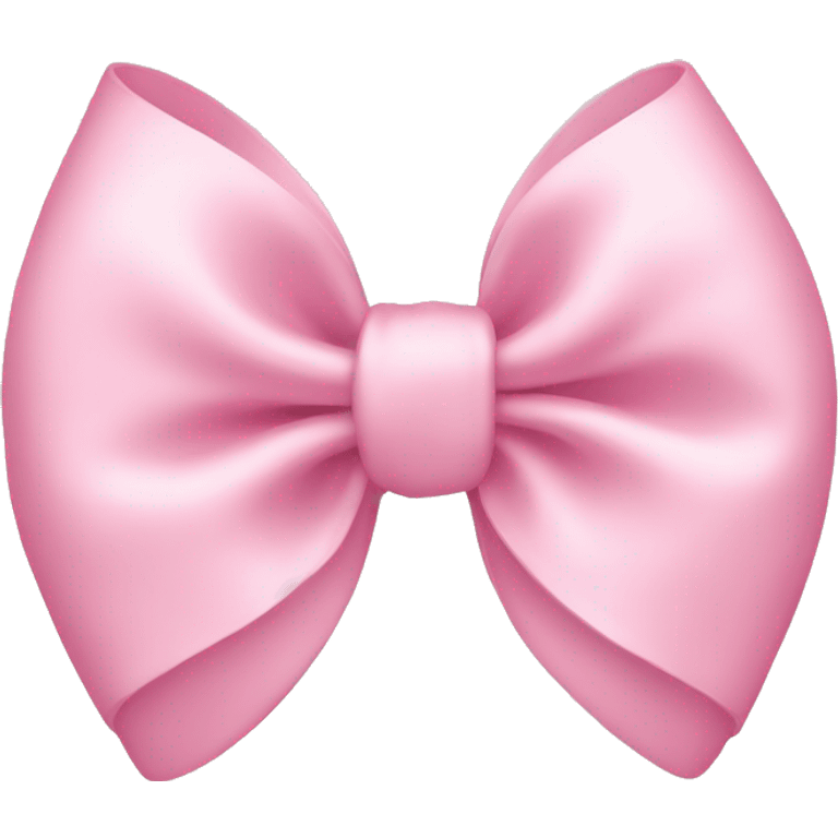 light pink bow emoji