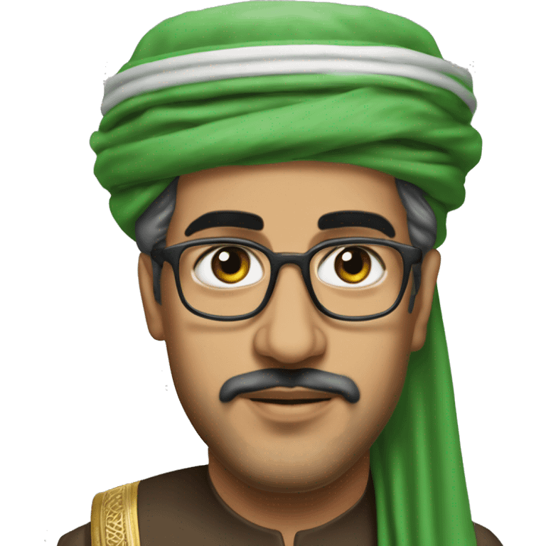 photorealistic Faisal bin Abdulaziz Al Saud emoji