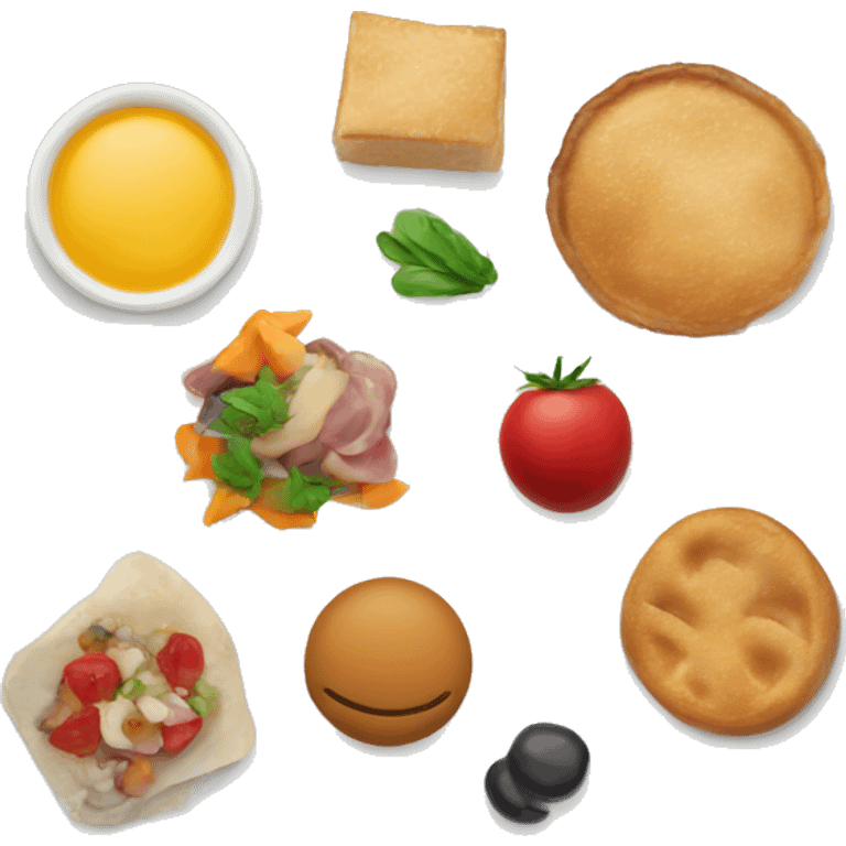 Gourmet food plate emoji