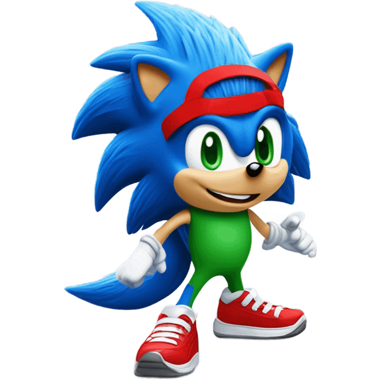 Sonic the hedgehog  emoji