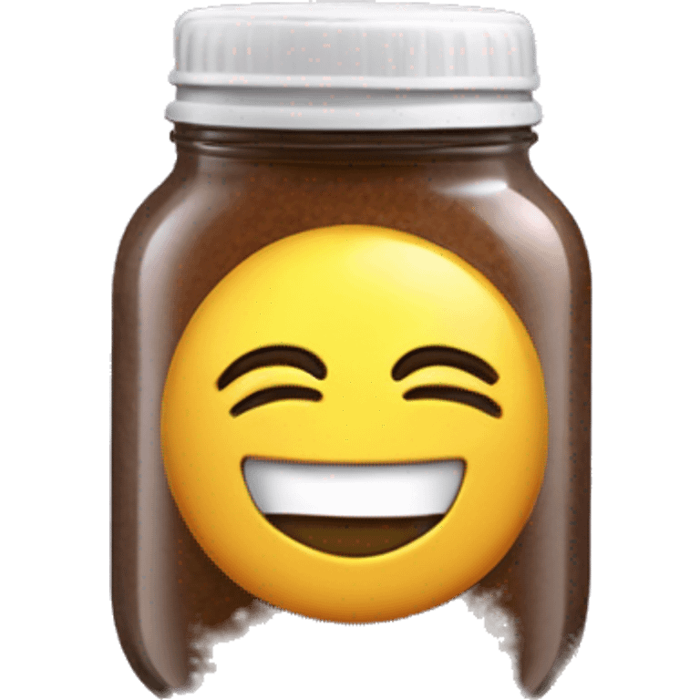 create an emoji in the form of a jar of styling product with the inscription cool emoji