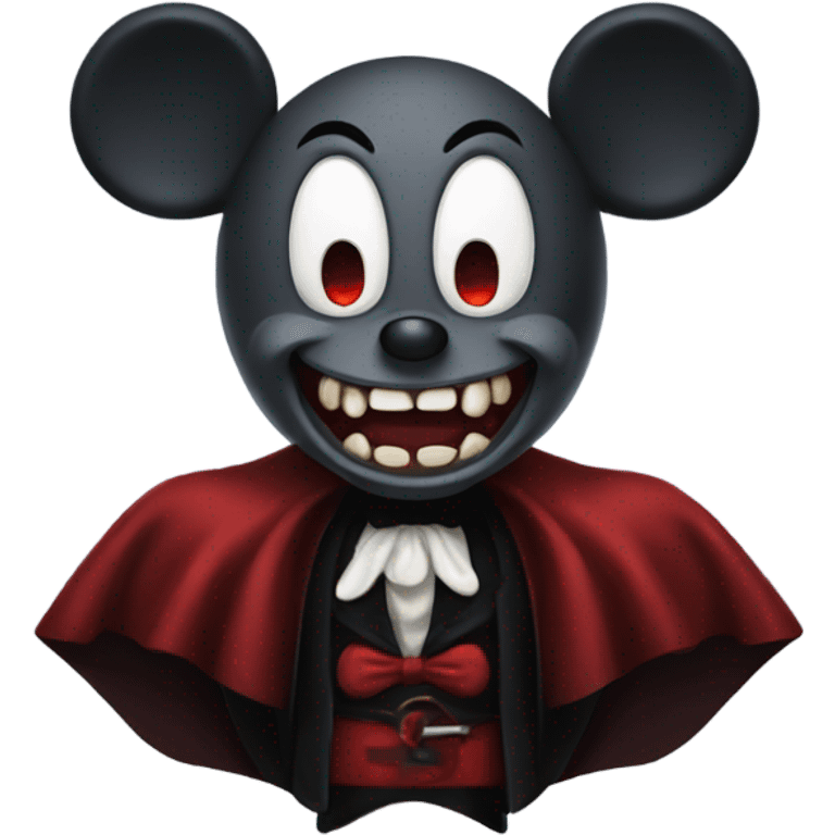 Mickey Mouse vampires emoji