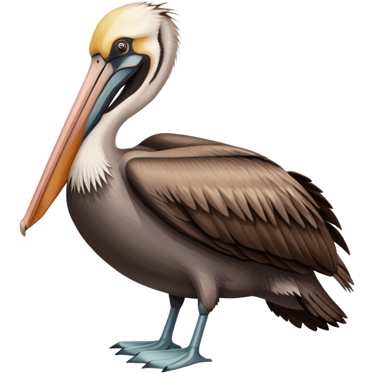 Brown Pelican emoji