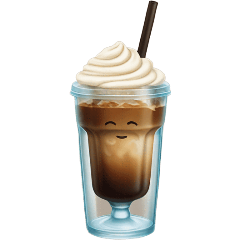 iced coffee emoji