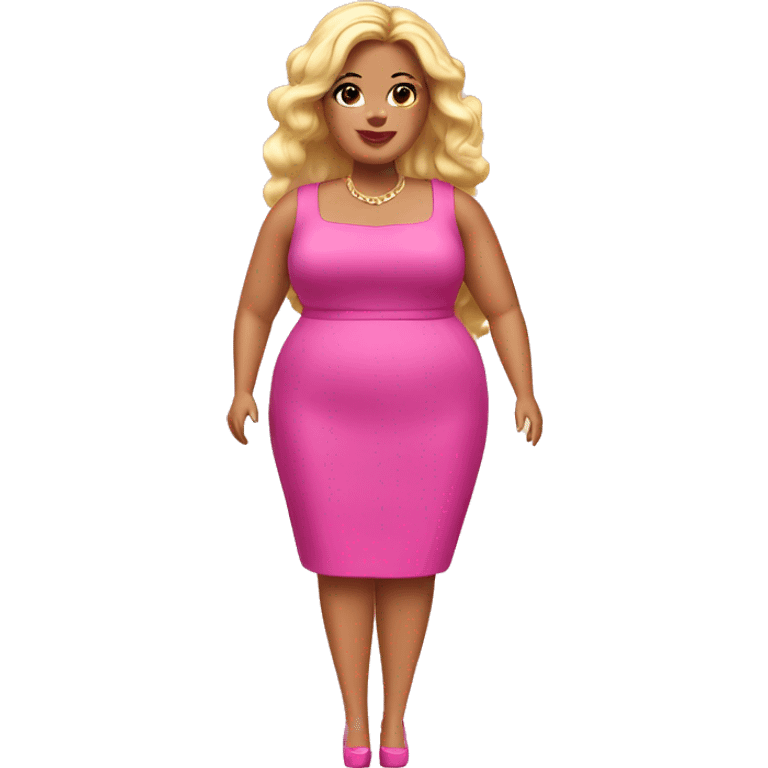 fat barbie emoji