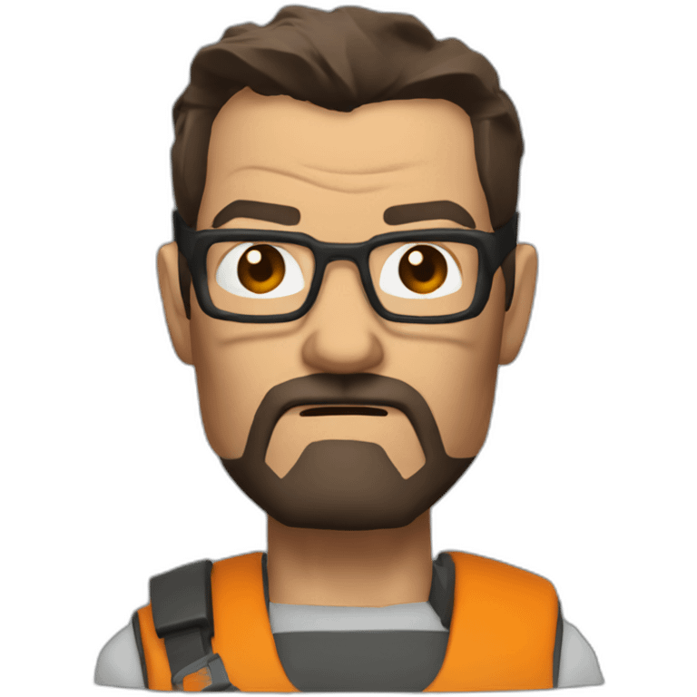 gordon freeman, Frowning Face emoji