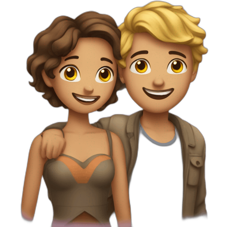 Personnage amoureux emoji