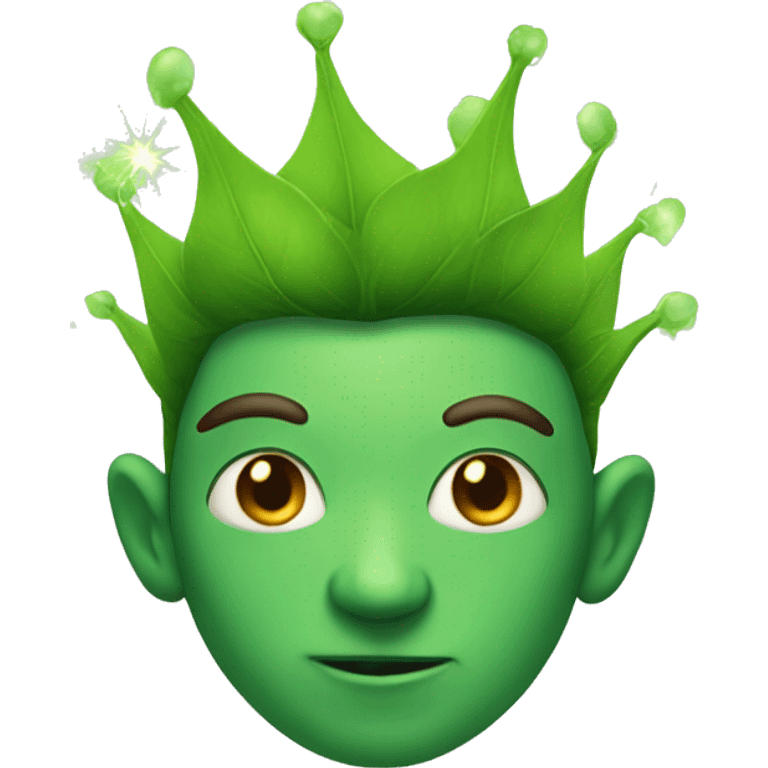 green head fairy man emoji