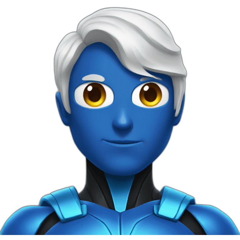 Blue beetle emoji