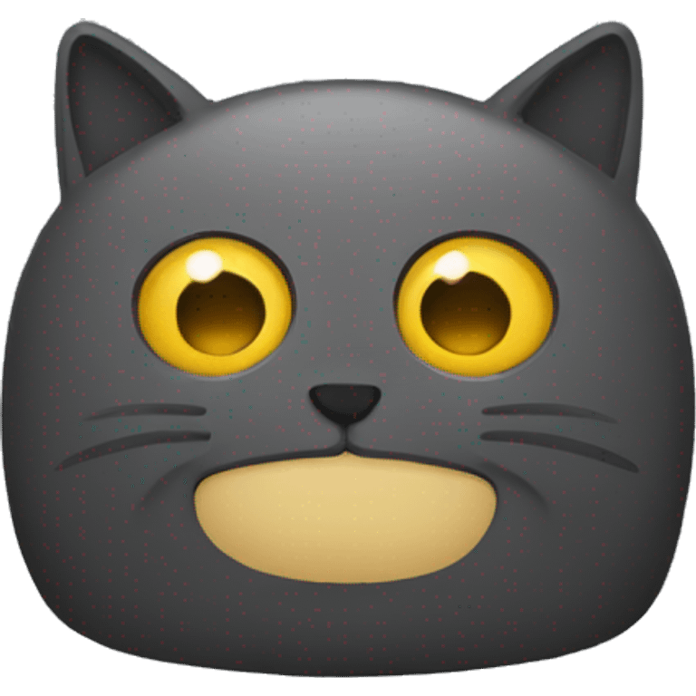 Chat qui porte des haltères  emoji